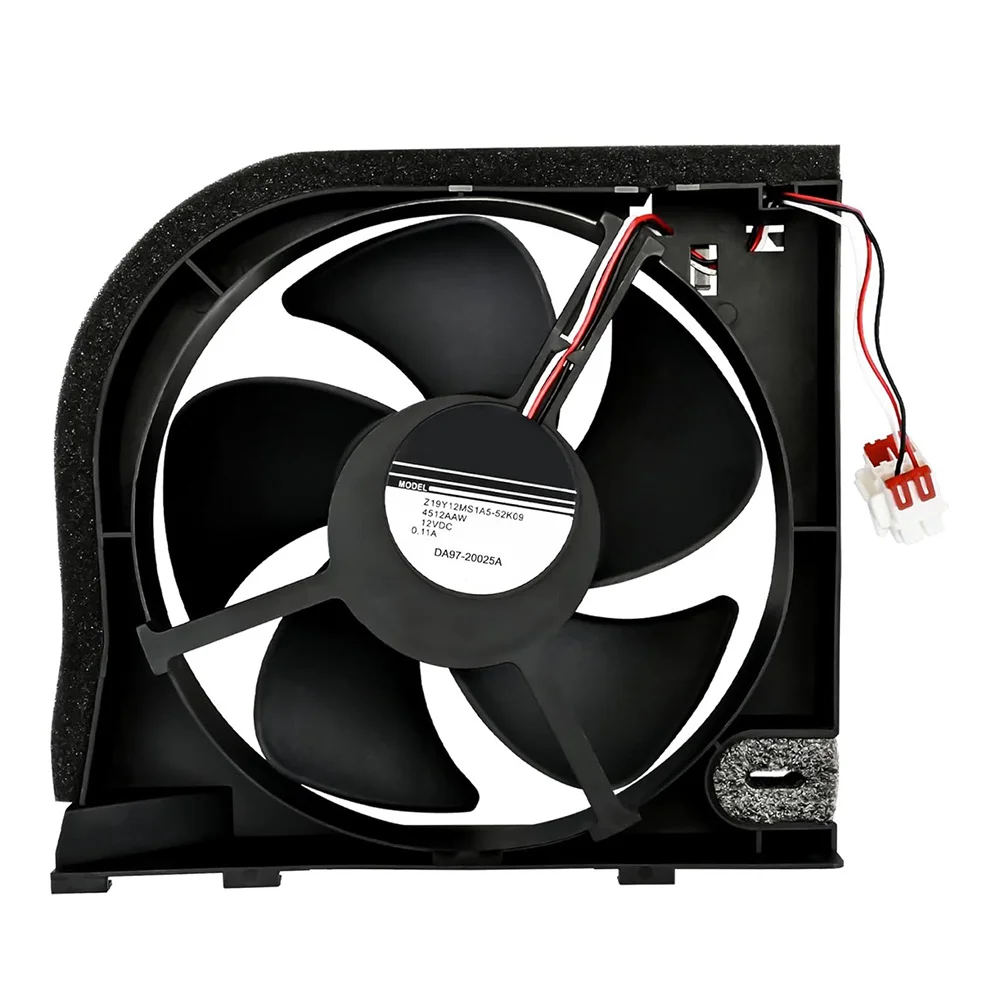 Refrigerator Fan Motor for Samsung Replacement 12V DC Cooling Fan Motor with Standard Connector for Easy Access and Replacement