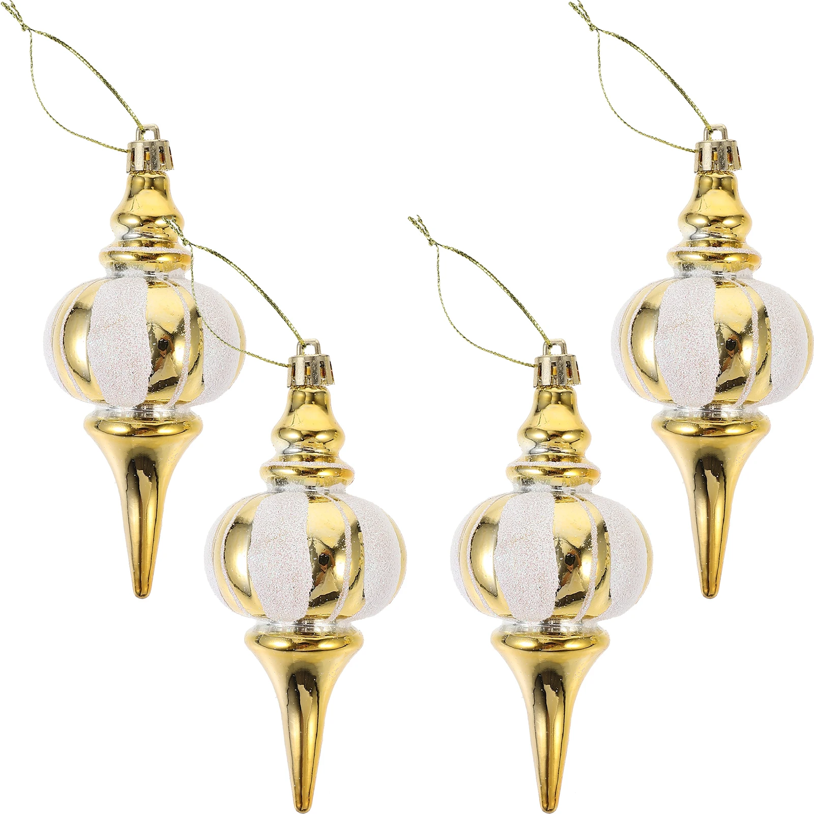 

4pcs Ornaments Christmas Tree Decorations Xmas Xmas Party Ornament Hanging Props Festival Pendant Party Supplies