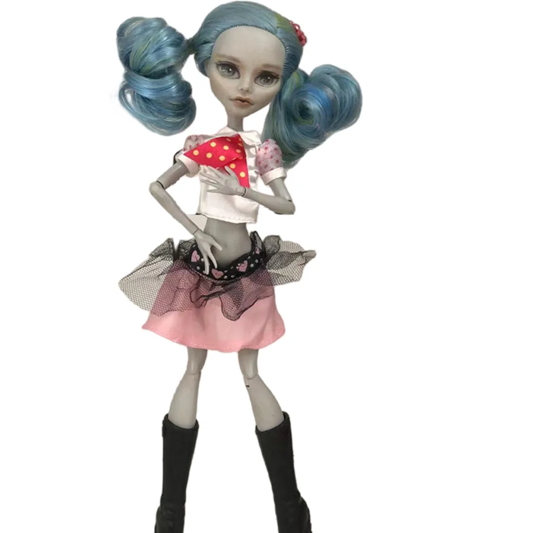 أزياء الوحش عالية ملابس دمى فستان الزي اليدوية لينة شخصية دمية الديكورات فتاة هدايا عيد الميلاد جمع دمية لعبة