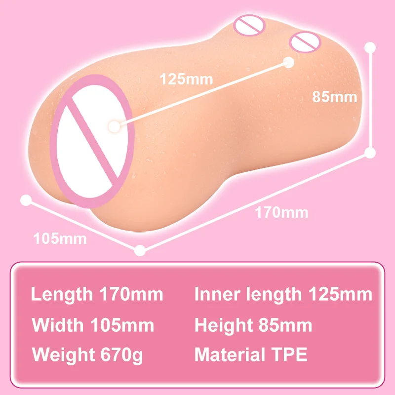 YUU Sex​ Toy for Men Masturbator Vagina Pocket Pussy Anime Masturbators Real Sex Doll Masturbation Cup for Male Newbie Entry 18+