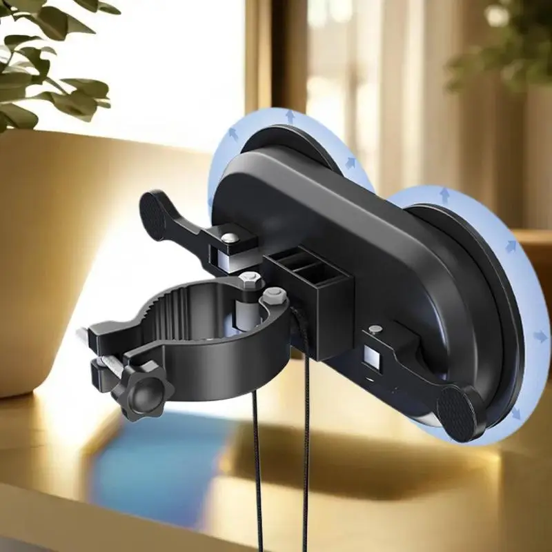 

Massage Gun Holder Suction Cup Fascia Gun Bracket Fixer Free Your Hands Massager Partner No Installation Needed
