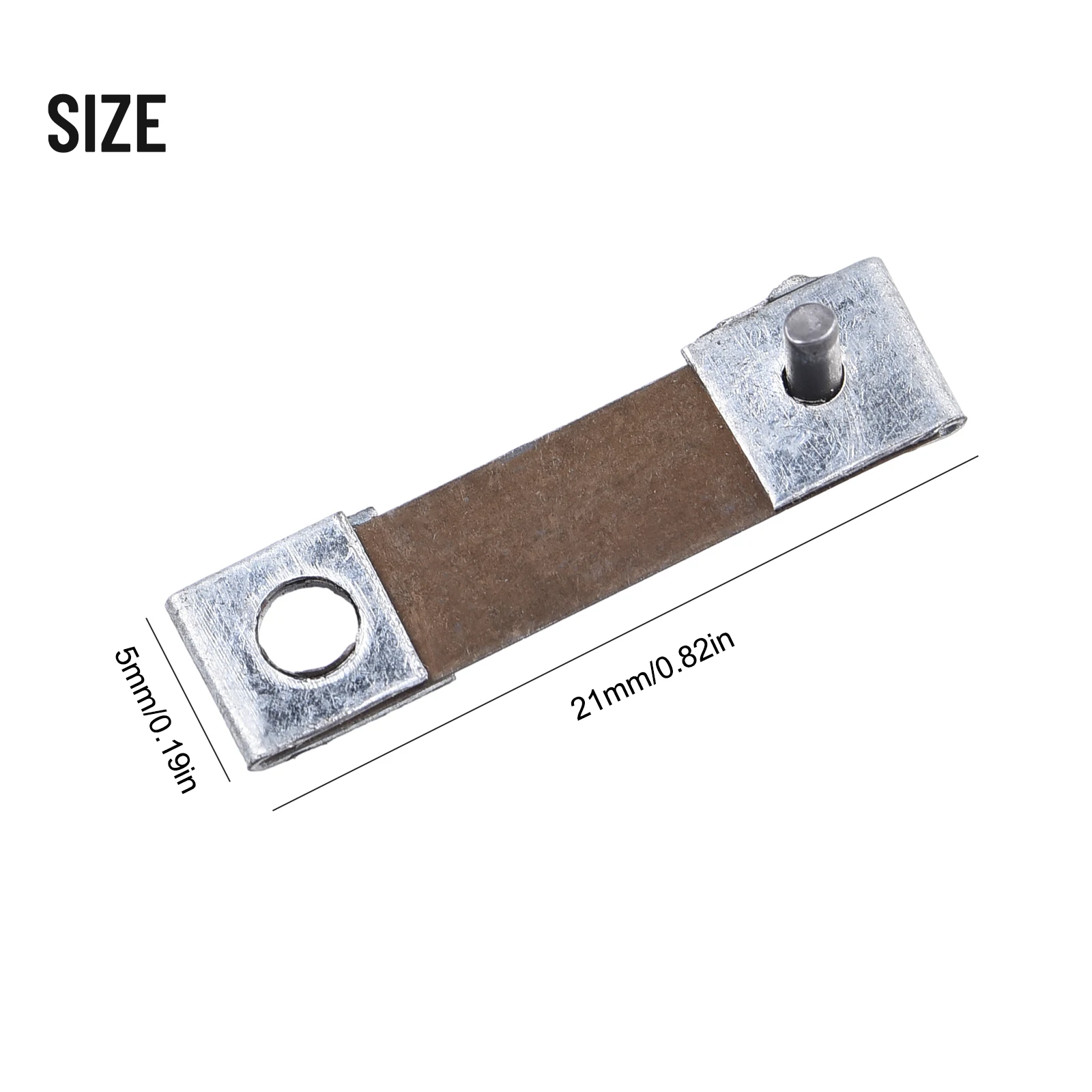 Clock pendulum mechanical swing spring for leaf style vintage clock part for reliable swinging and time accuracy