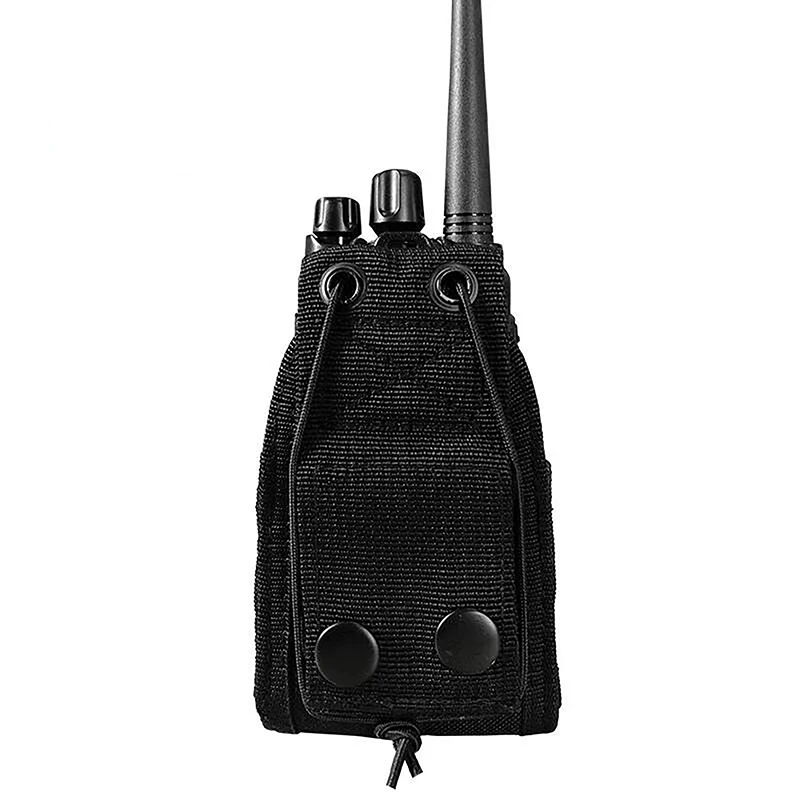 Saco de armazenamento Walkie Talkie Estojo de pano de nylon, Interphone Capa protetora para UV5R, UV82, BF888S Ham Radio Acessórios