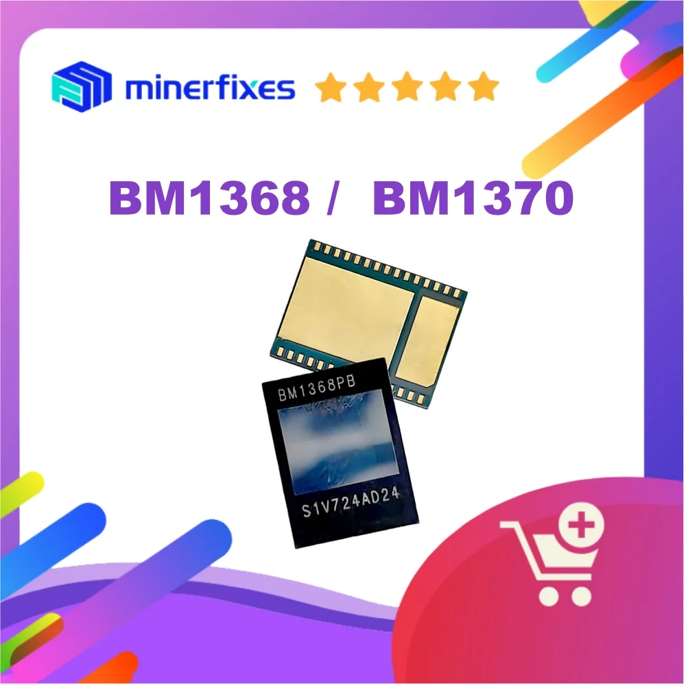 BM1370 ASIC 칩 BM1368AA BM1370PA BM1370BC 포어마이너 S21pro S21XP S21XP 감마 601 하이드로 해시 보드