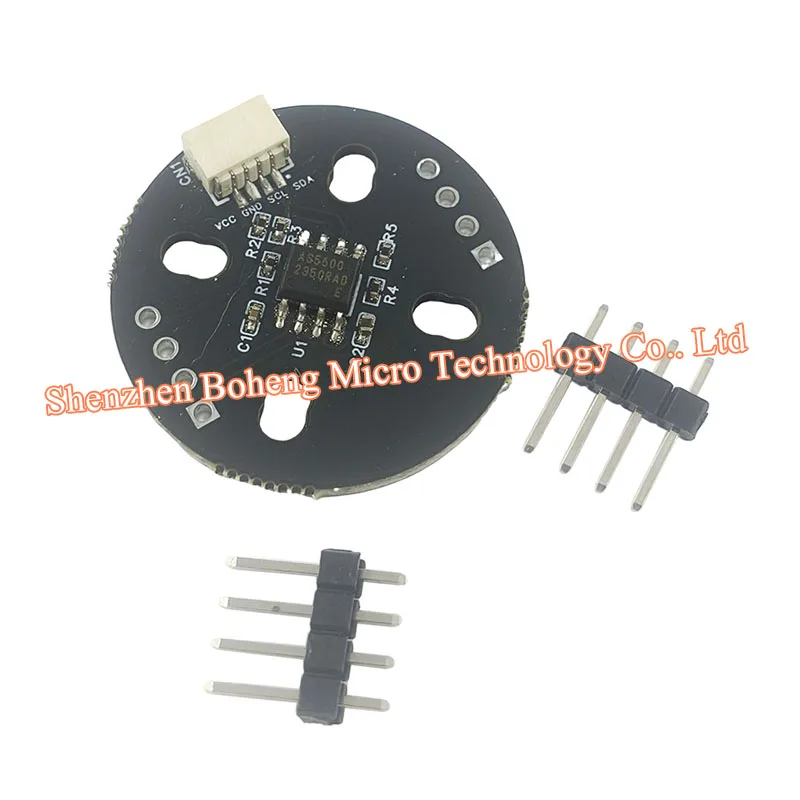 AS5600 Magnetic Rotary Encoder Module, 12-Bit I2C Non-Contact Angle Sensor for Arduino DIY Motor Control
