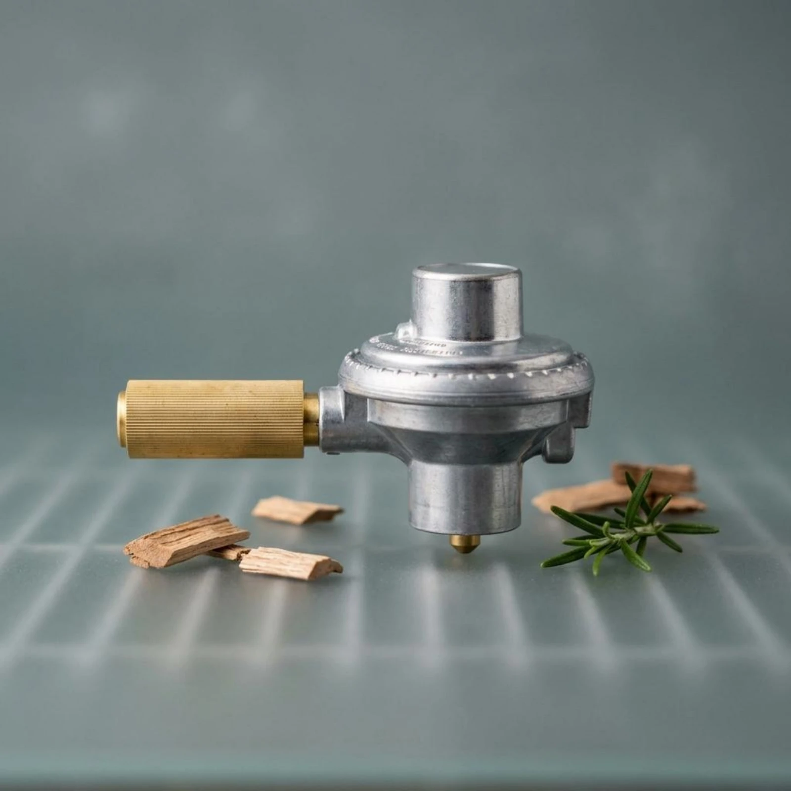 Oven Regulator Replacement Round Housing Propane Oven Regulator Outdoor Cooking Gear Cylindrical Top Portable