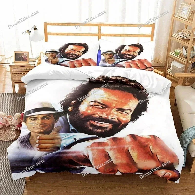 

Bud Spencer Terence Hill Bedding Set Boys Girls Twin Queen Size Duvet Cover Pillowcase Bed Kids Adult Home Textileextile741