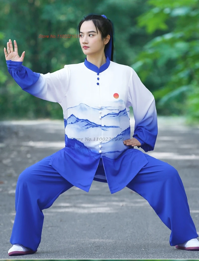 2026-tuta-tradizionale-cinese-per-tai-chi-wushu-kung-fu-arti-marziali-wing-chun-con-stampa-paesaggistica-a-sfumature-per-allenamento-e-performance-sul-palco