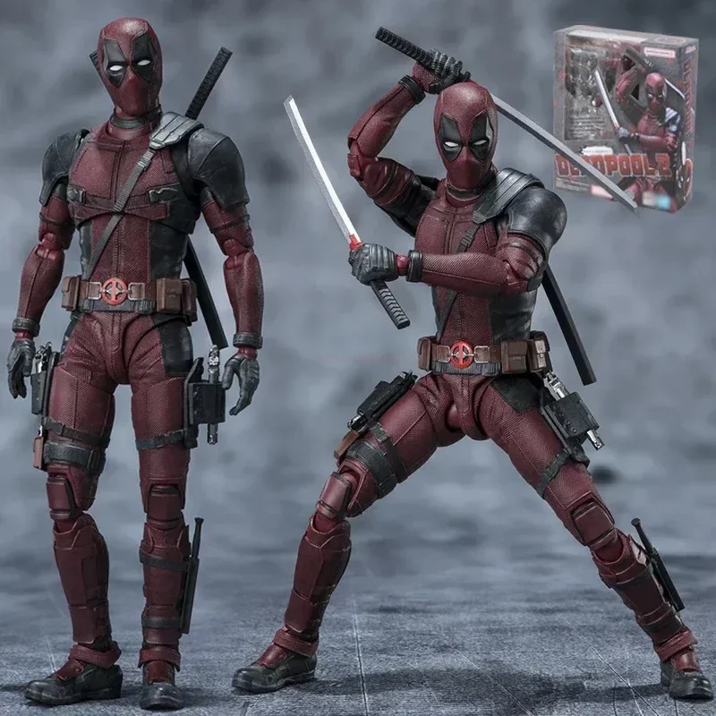 

16cm Deadpool 2 Action Figure S.H.F X-Men Anime Figures Pvc Gk Statue Figurine Model Doll Collection Kids Toys Birthday Gifts