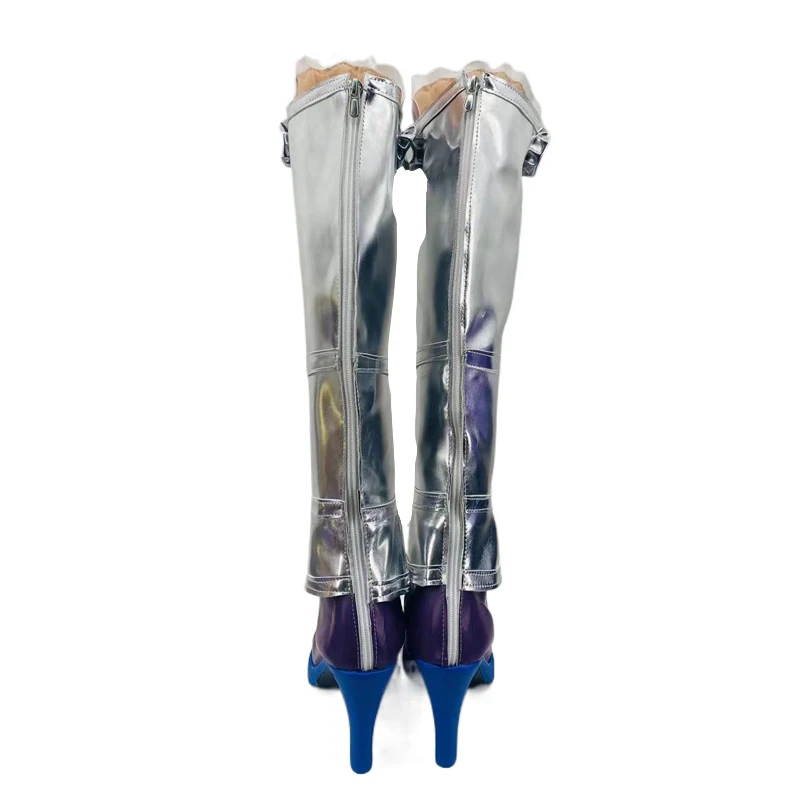 Chaussures de Cosplay Anime Date A Live Mukuro Hoshimiya, bottes longues au dessus du genou pour fête d'halloween, Comicon, pour adultes, femmes et hommes