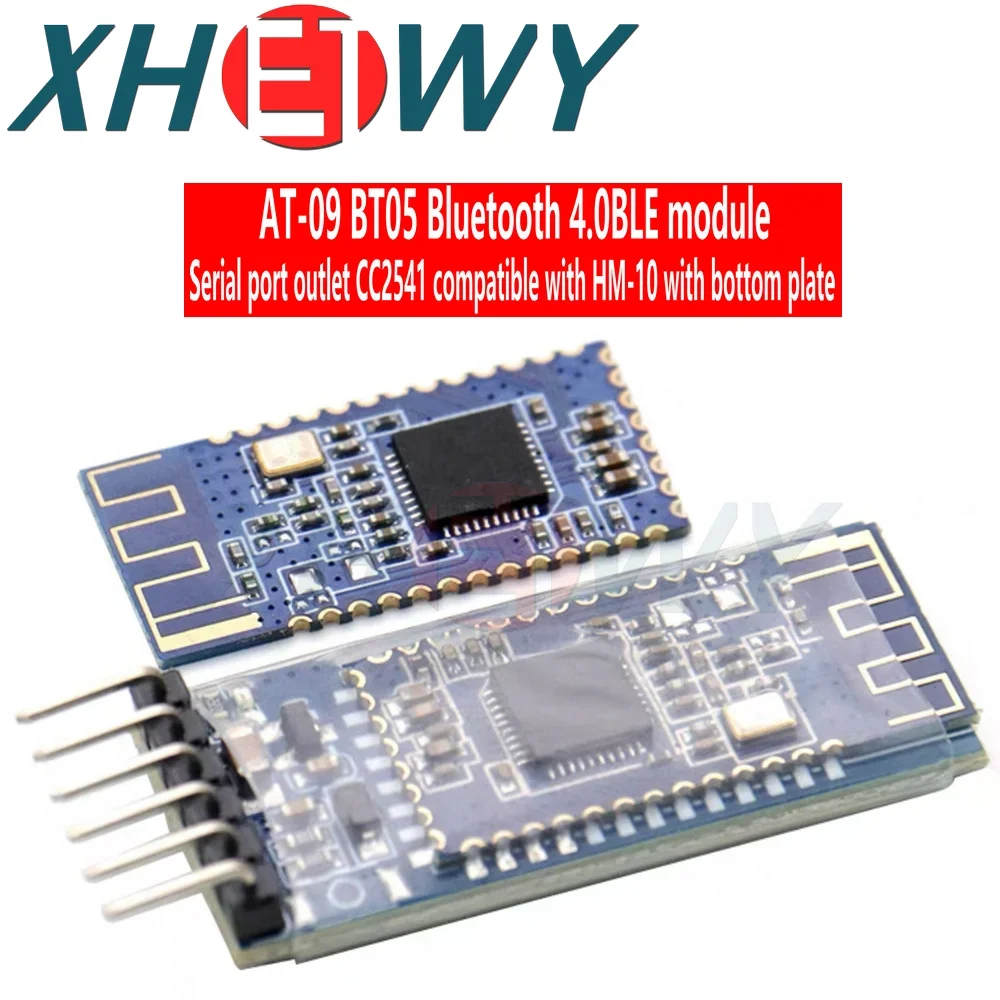 AT-09 BT05 Bluetooth 4.0BLE module serial port leads out CC2541 compatible with HM-10 connection to microcontroller