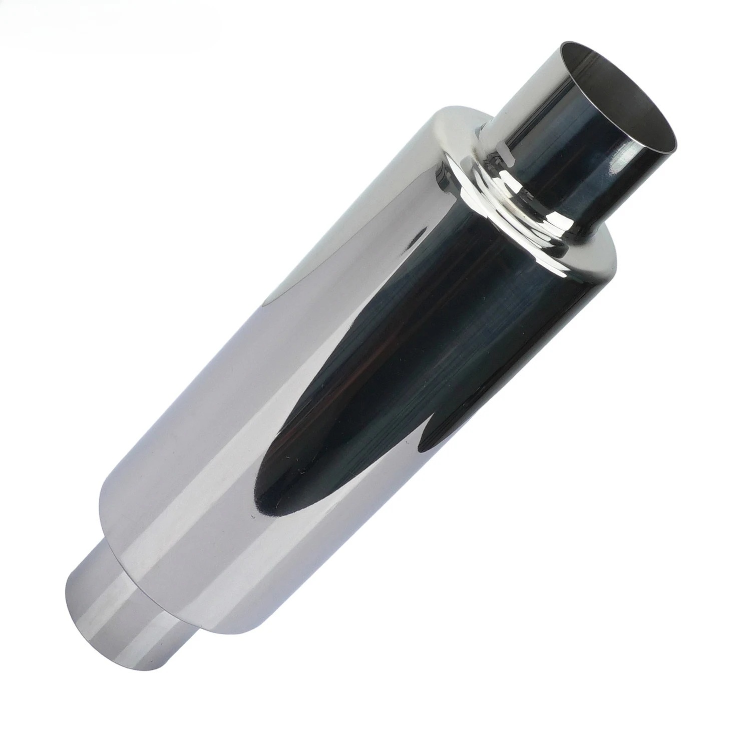 

Universal Car Exhaust Systems Muffler Middle Pipe Silver High Quality Stainless Steel Size O.D 51MM 57MM 63MM 70MM 76M