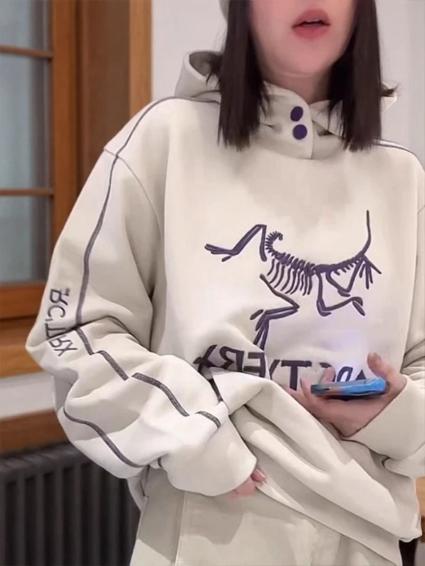 

Женская толстовка большого размера с капюшоном, повседневная, с длинным рукавом, свободного кроя, стройнящая, верхняя одежда, осенне-зимняя, удобная, из полиэстера