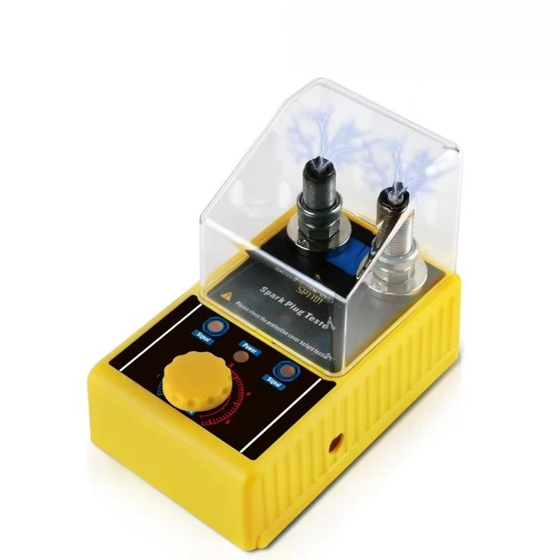 Car Spark Plug Tester for AUTOOL SPT101 220V 110V Ignition Testers Automotive Diagnostic Tool Double Hole Analyzer