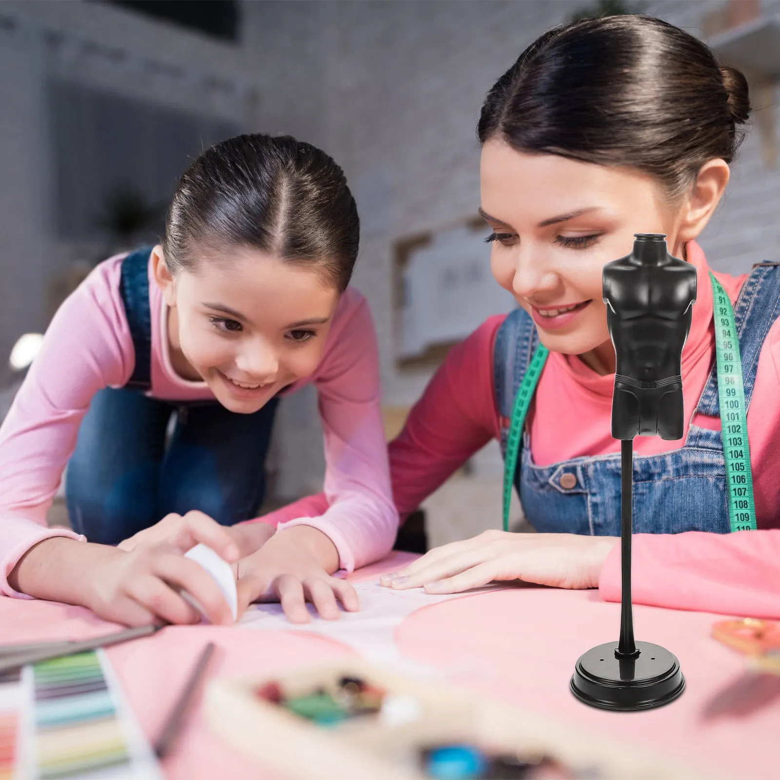 

3Pcs Small Clothes Display Rack Stand for Male Miniature Dress Support Home Decor DIY Crafts Clothes Display Rack