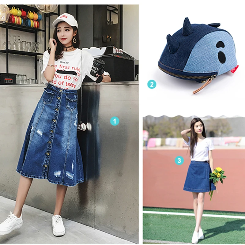 1/3/6M Cotton Denim Fabric Jeans Washing Cloth Jacket Shirts Dress Thick Denim Summer Thin DIY Handmade Fabric Quilting Sewing