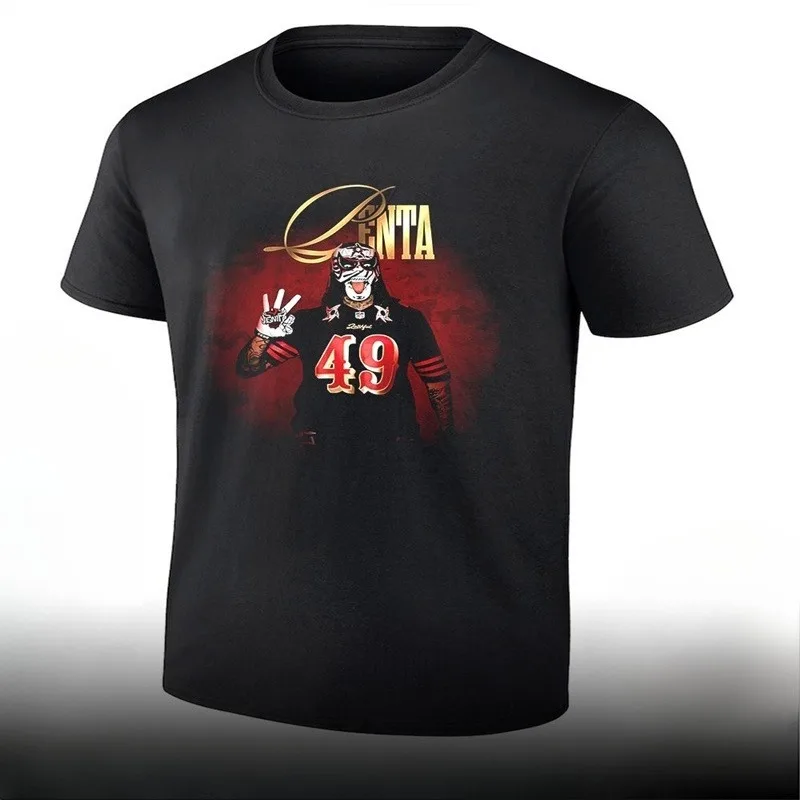Penta El Zero Miedo Merch  Tee T-shirt Merch Men Short Sleeve Tee Unisex Tops Clothes Causal Female Y2K Tops