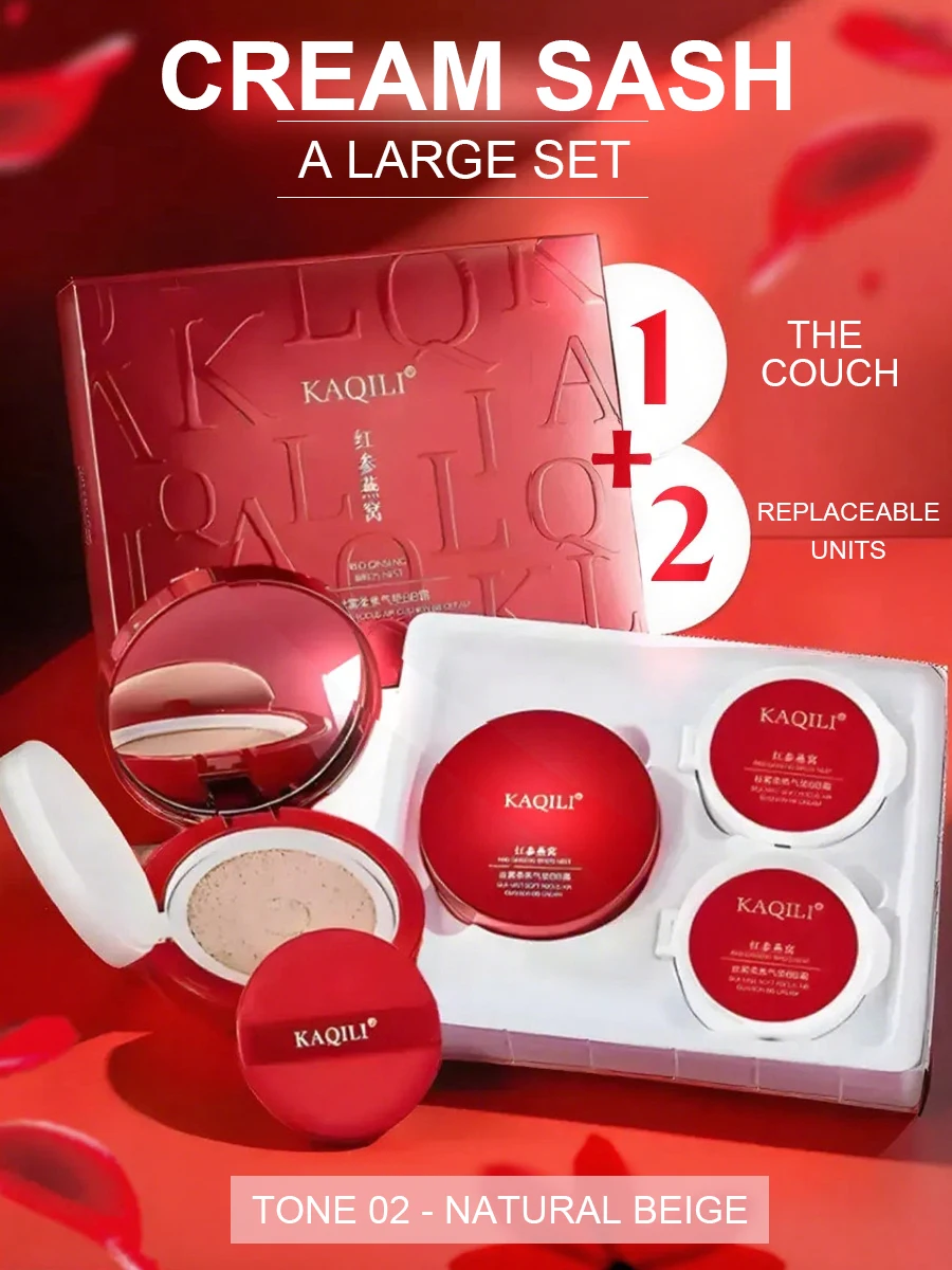 

Lightweight Natural Finish Cushion BB Cream - Breathable Coverage Conceals Imperfections Long-Wearing Non-Caking Beauty Solution