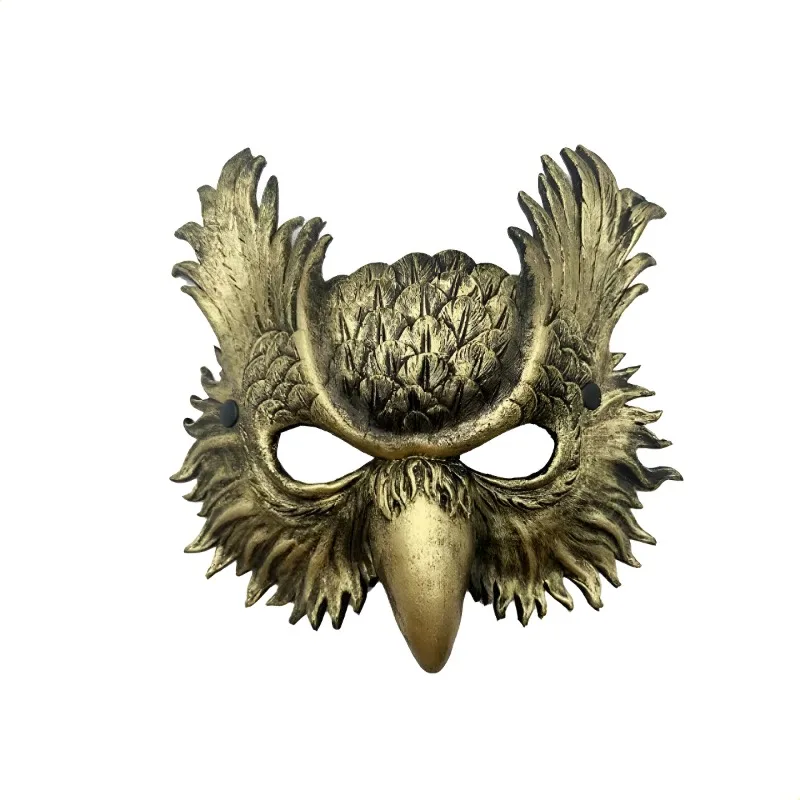 

Steampunk Animal Owl Nose Bird Beak Funny Halloween Mask 3D Animal Mask Carnival Party Cos Halloween Owl Peculiar Mask