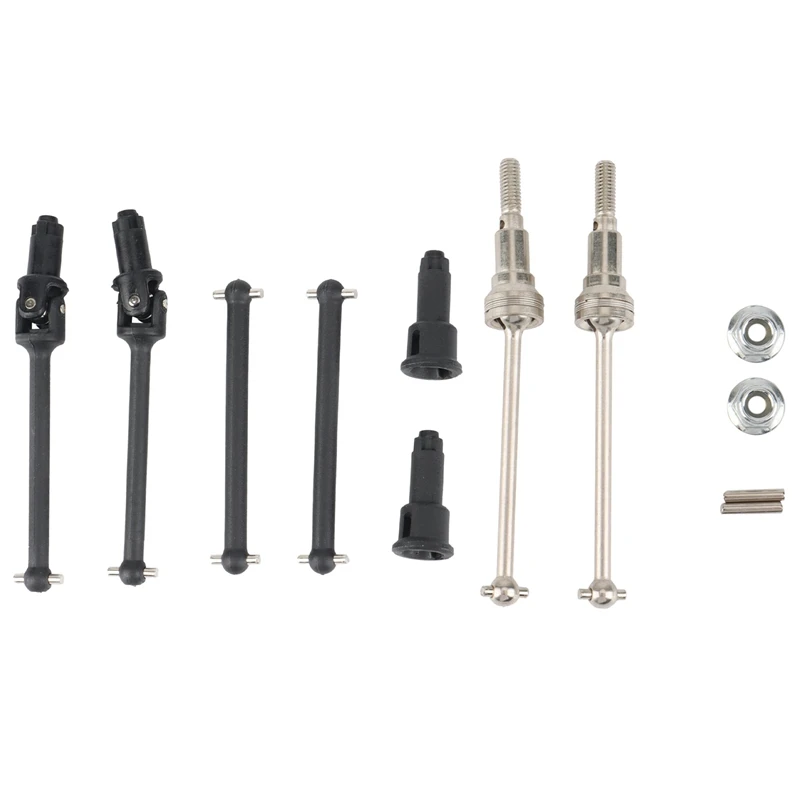 

MOMO 2 комплекта для HBX 16889 16889A 16890 16890A SG RC Автозапчасти, передний и задний приводной вал и металлический передний приводной вал M16105