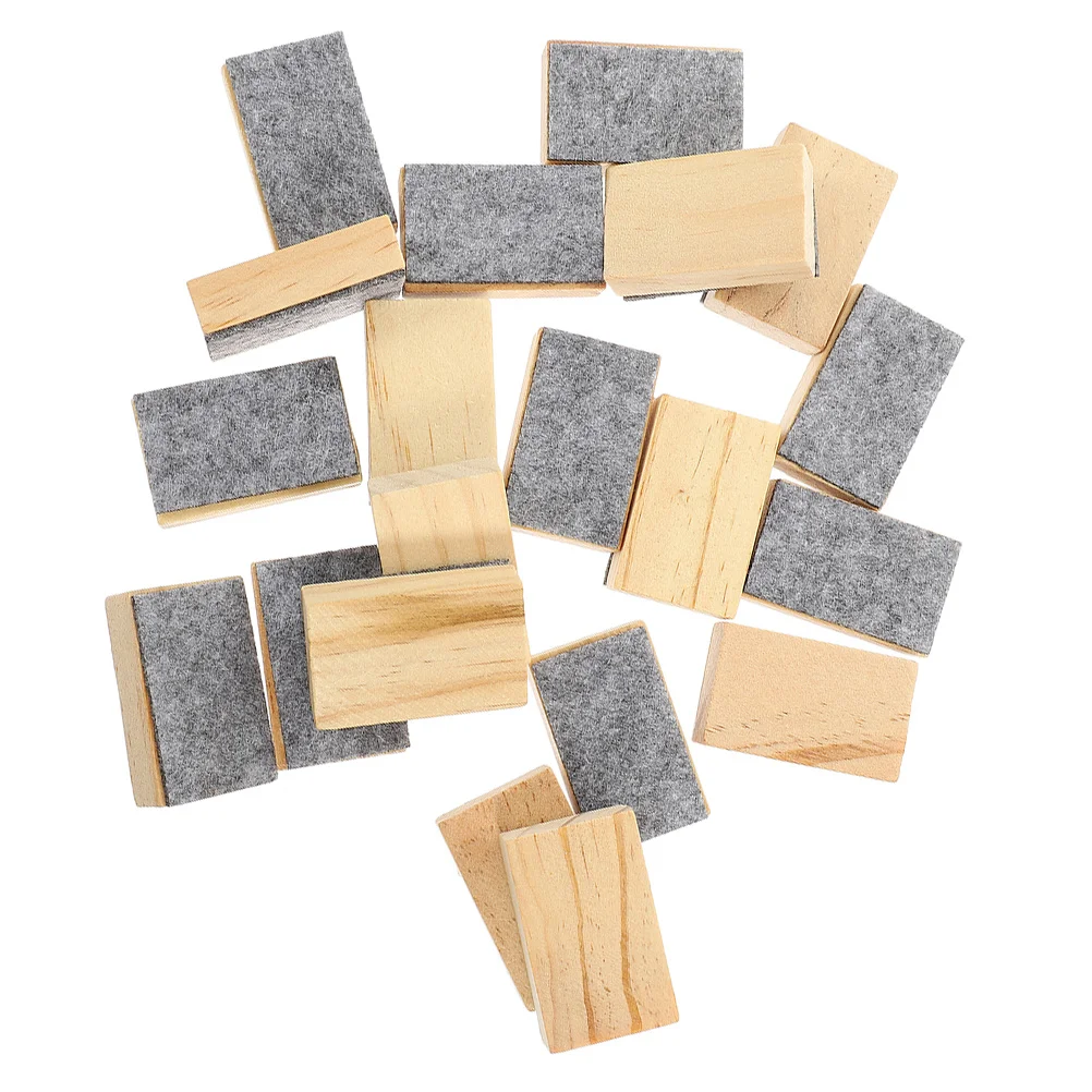 24 قطعة ممحاة السبورة الصغيرة ورأى منظف الخشب المدمجة المحمولة للفصول الدراسية مكتب المدرسة استخدام الطباشير ممسحة المعلم لوازم #3