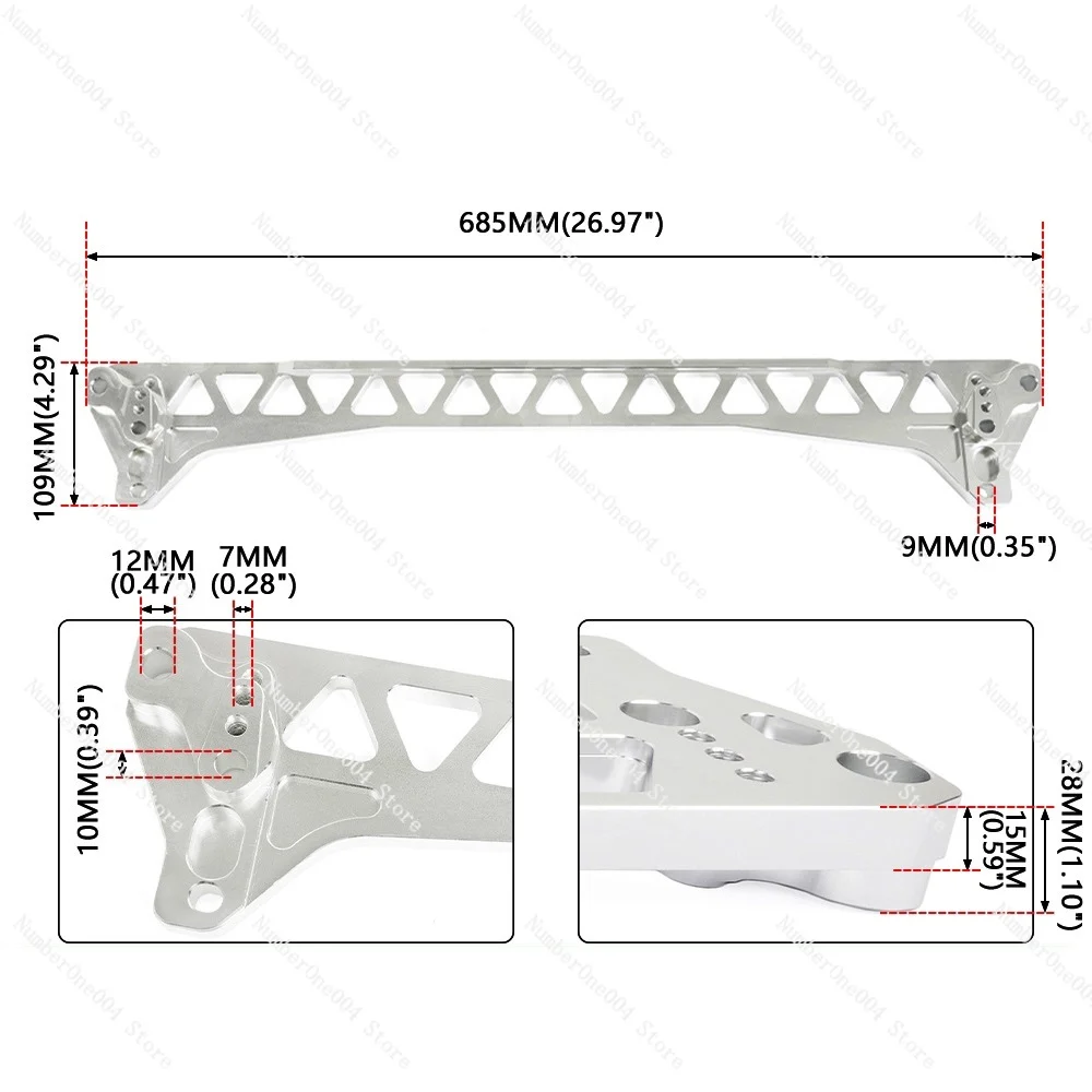 EG92-95EK96-00 Chassis Swing Arm Control Arm Support Rod Lower Rod Kit