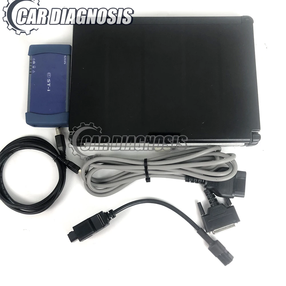 C2 laptop For Toyota Denso DST-i for Kubota DST-i diagnostic cable tool Diagmaster PYTHON interface diagnostic tool