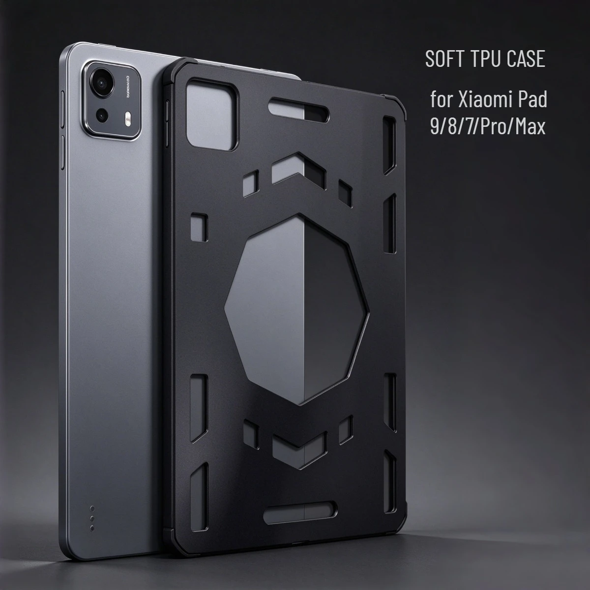 Soft TPU Case for Xiaomi Pad 9 Pro Max 7 8 7S Pro Tablet Cases Matte Shockproof Anti-Drop Gaming Cooling Cover