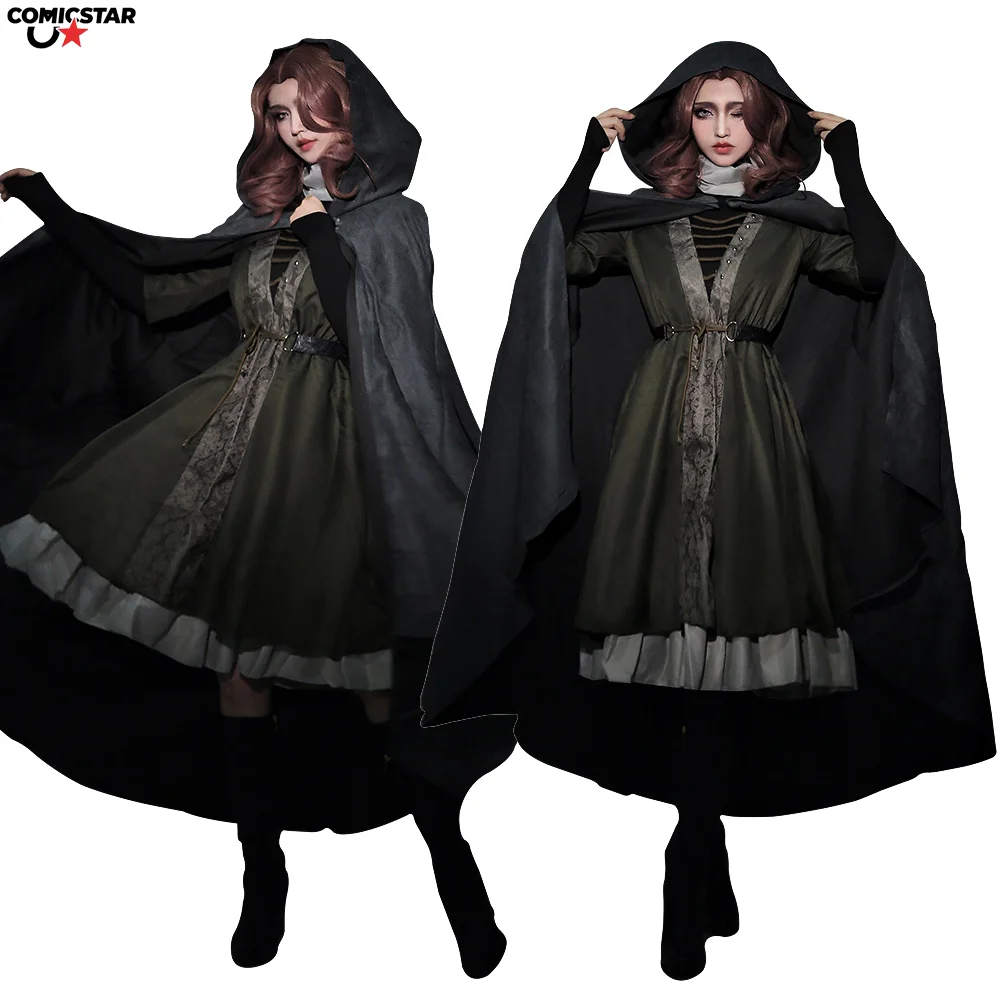 ميلينا تأثيري الخيال عباءة حزام ملابس الدعاوى لعبة ER زي الكبار النساء فتاة لعب الأدوار ملابس ملابس للحفلات كرنفال الهالوين #1