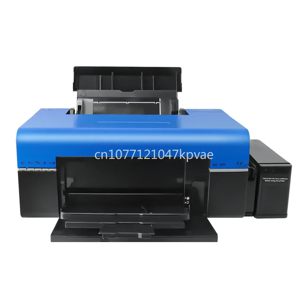 With White Ink Circulation Direct Transfer DTF Printer for Clothes T Shirt A4 DTF Printer for Epson L805 Converted DTF Printer