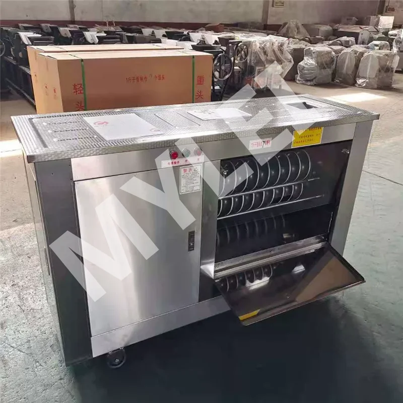 Full Automatic Motorized 220V Personalised Pastry Dough Pizza Cutter Machine and Dough Divider Rounder for Bakery Trade