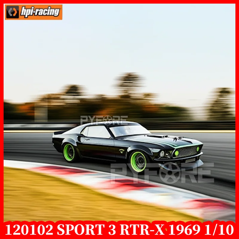 

HPI RACING 120102 SPORT 3 RTR-X 1969 1/10 RC drift car kids toys for boys gifts Electric Remote Control Car rc cars for adults