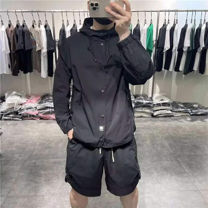 

Весенне-осенняя мужская толстовка с капюшоном Jaet, повседневная универсальная рабочая одежда Jaet, простая спортивная одежда на открытом воздухе, антибактериальная подставка на молнии...