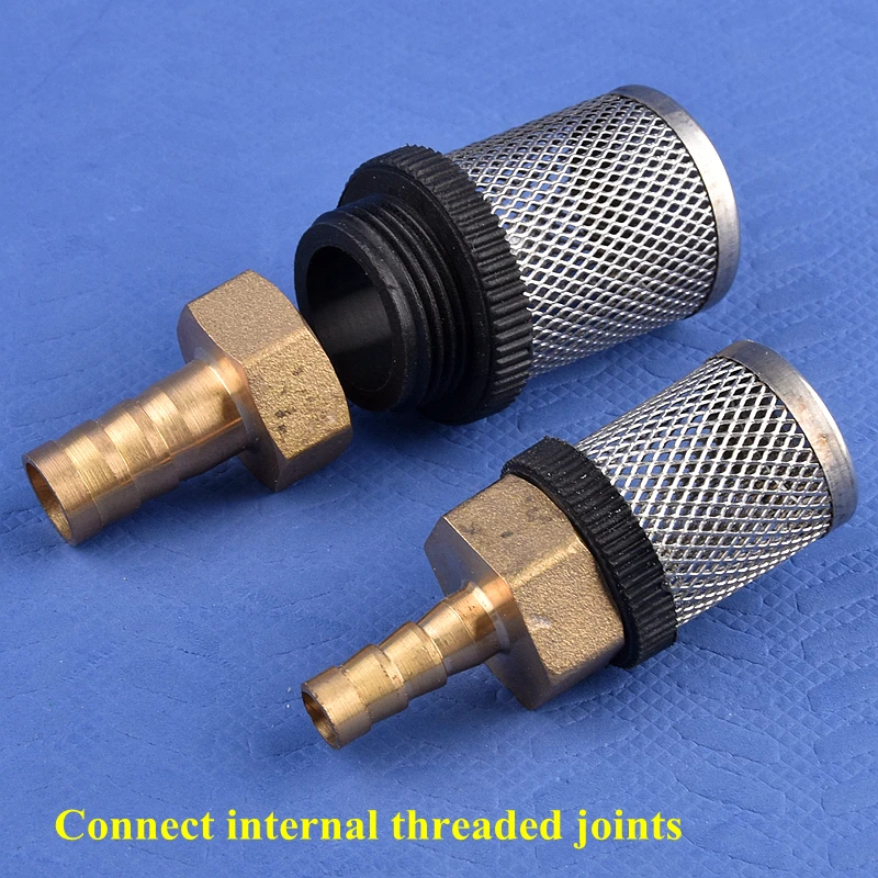 304 Stainless Steel Filter Screen 1/2\'\'~2\'\' Aquarium Fish Tank Water Pump Filter Screen Garden Irrigation Pump Water Pipe Filter