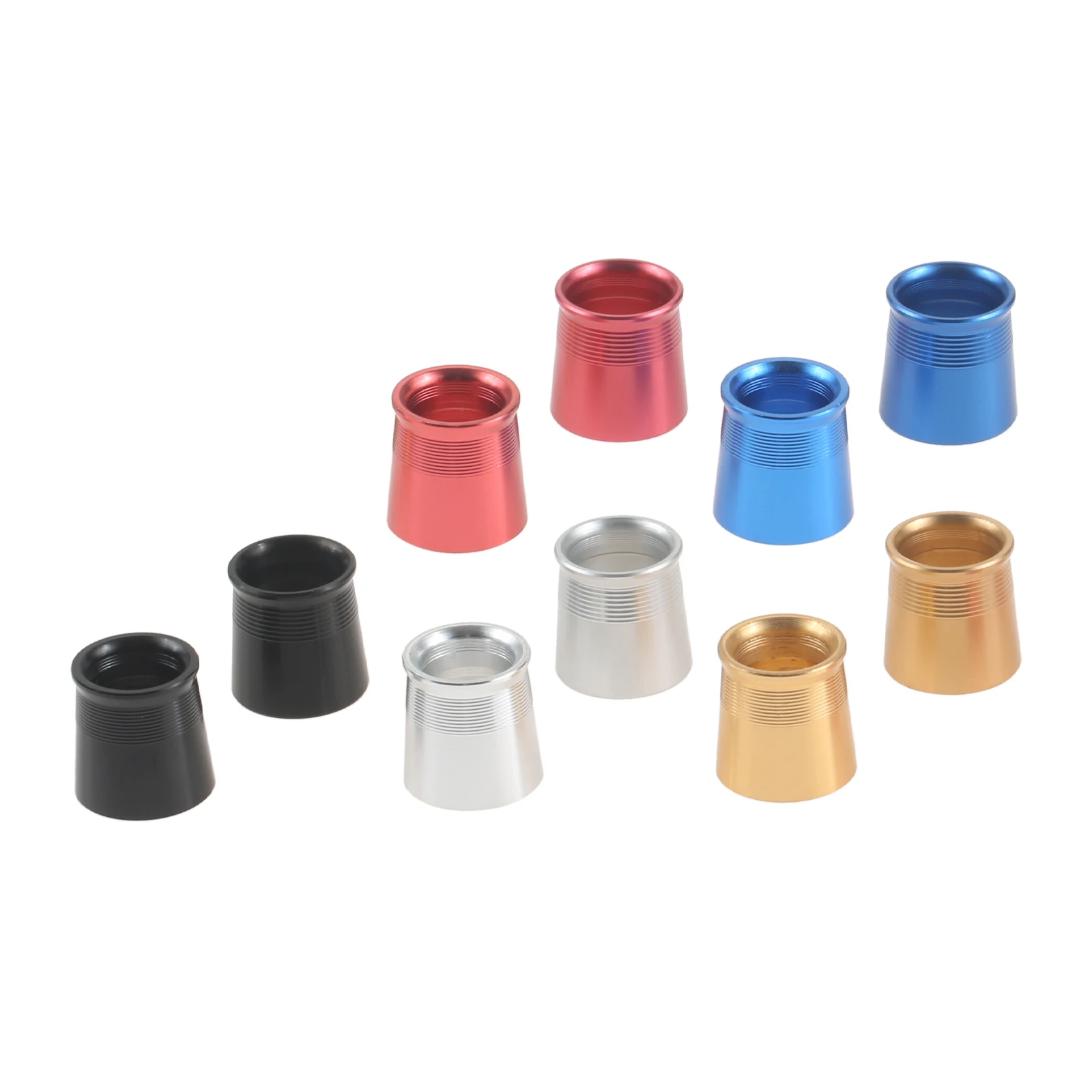 

10 шт. наконечники для клюшки для гольфа, алюминиевые валы для гольфа, сменные аксессуары для адаптера с втулками для наконечников 0,335 или 0,370