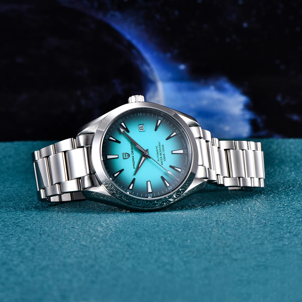 PAGANI DESIGN A150 V2 40MM Luxury Men Sports Watch Sapphire Glass Luminous Stainless Steel Automatic Mechanical Watches for Men