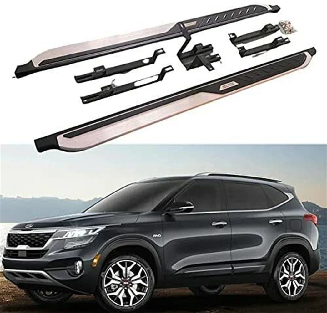 Side Step Fits for KIA Seltos 2020 2021 2022 Running Board Nerf Bar