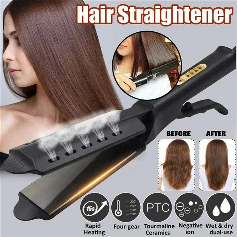 A97T Portable For Curling Straightener For Hair For Curling And Straightening Bangs Constant-Temperature Air Straightener
