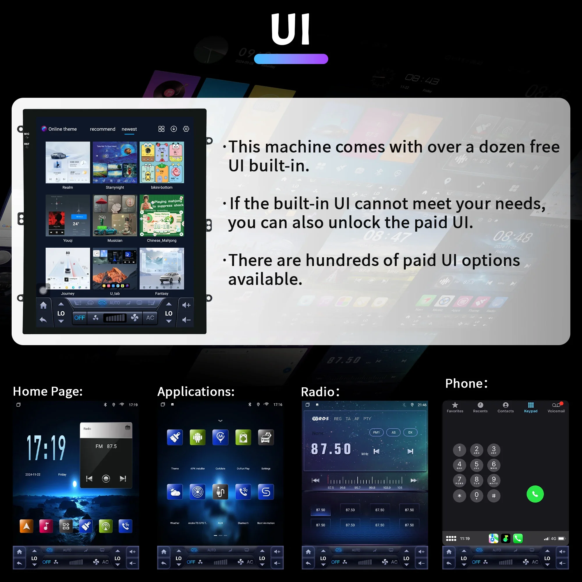 راديو سيارة 9.7 بوصة يعمل بنظام أندرويد 14 لميتسوبيشي أوتلاندر Xl 2 2008-2011 سماعة لاسلكية تعمل بالبلوتوث Carplay وحدة رأس الوسائط المتعددة شاشة تعمل باللمس #6