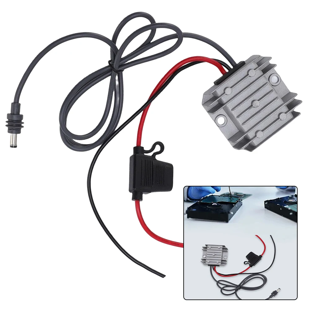12V 24V To 48V 1.5A DC Boost Converter IP67 Waterproof Power Supply Adapter For Starlink For Mini Router RV Truck Outdoor Use