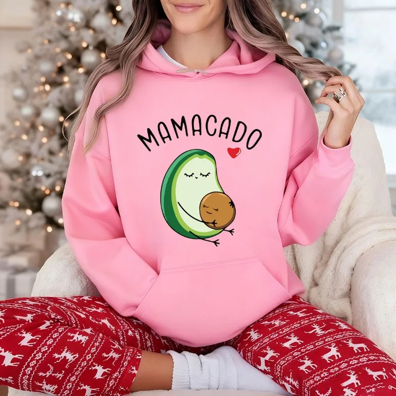 

Рубашка с объявлением о беременности Mamacado: забавная толстовка для беременных, повседневные модные мягкие удобные зимние подарки для новых мам, топы