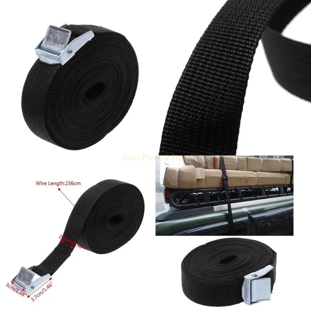 

J0MA Household Tied Band Bungee Strap Motorcycle Bike Rack Fixed Rope Cord Nylon Belt