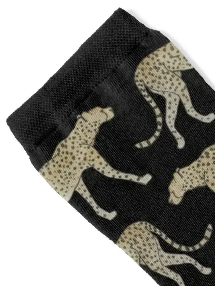 Cheetah Socks sports stockings floor Toe sports Woman Socks Men's