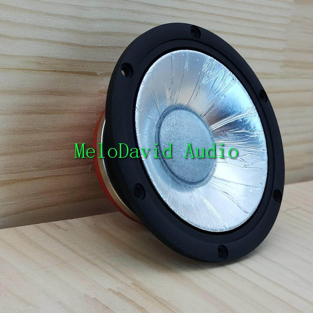 زوجان من مكبر صوت MeloDavid nautilus Studio مقاس 3.5 بوصة مخروط فضي نقي متوسط المدى