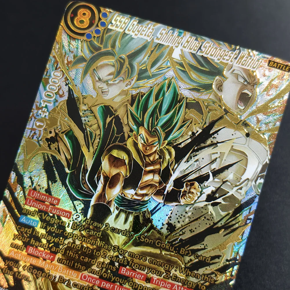 2026 Japanese Dragon Ball Super Card Game BT20 DIY Texture Foil Cards - Perfected Ultra Instinct Goku, SS3 Gogeta Single Card