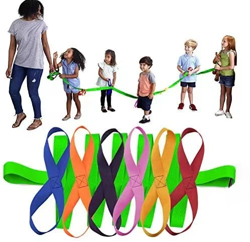 Children Outdoor Walking Rope Safety Rope Kindergarten Safety Walking Rope Color Handle Strap Children Adult Safety Walking Rope