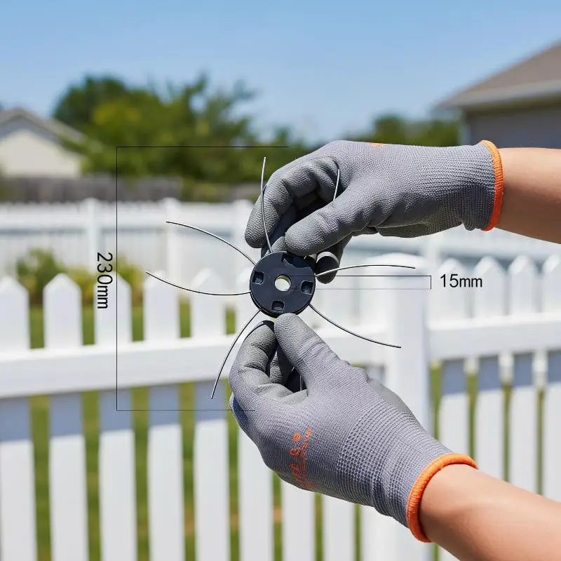 New！1Pc 10-Inch 40T/60T Brush Cutter Saw Blade Lawn Trimmer, Comes with 4/5 Accessories, Carbide Material for Durability
