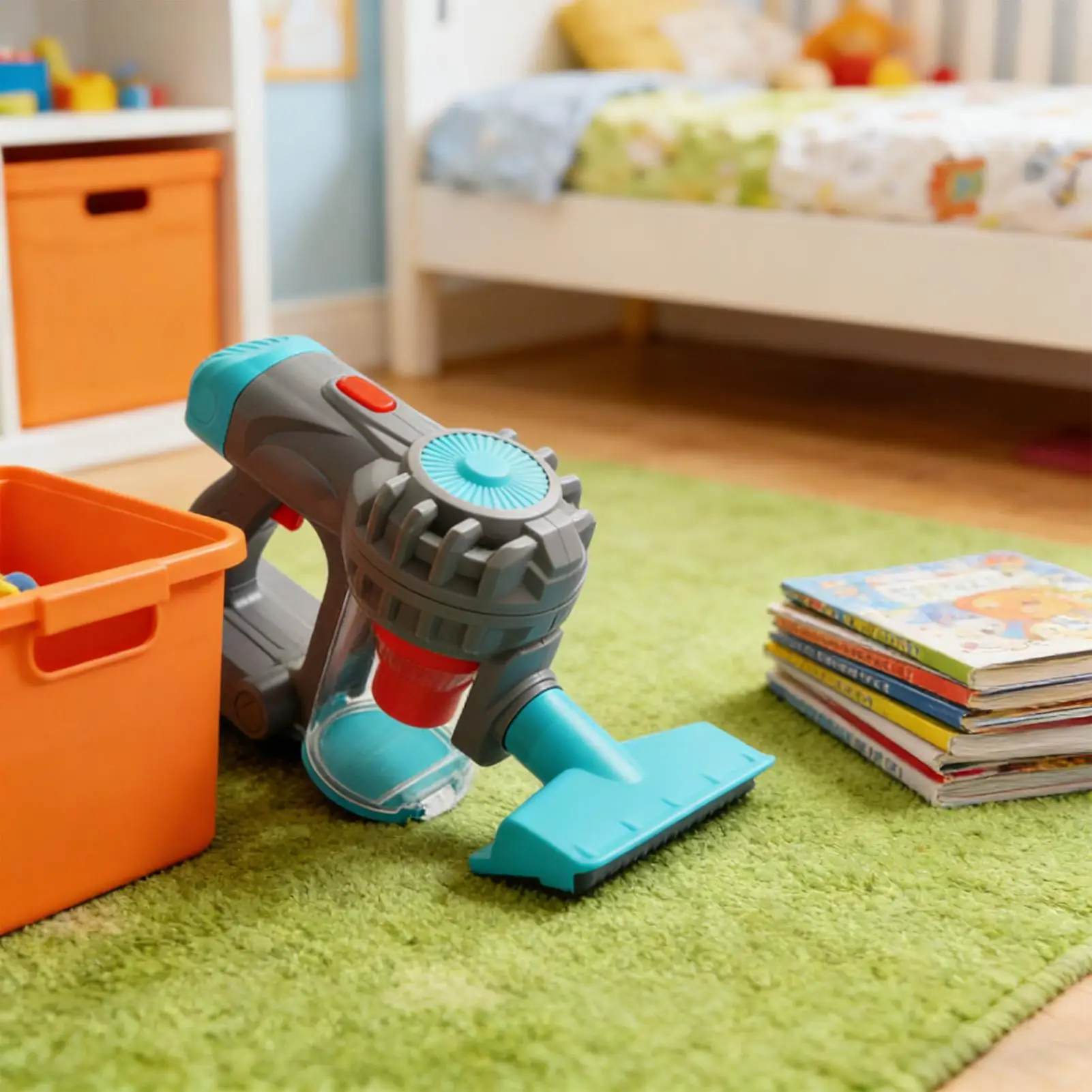 

Игрушечный вакуумный интерактивный ролевой реалистичный детский настоящий пылесос, игровой набор для уборки для детей, домашняя игровая комната, ролевые игры