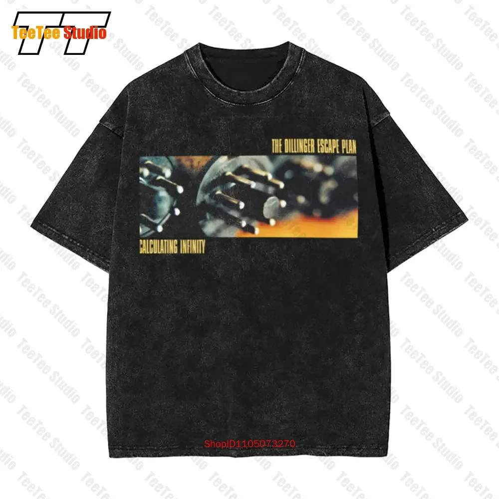 1999 The Dillinger Escape Plan Rock Band Converge Norma Jean Vintage Oversized T-Shirt AZ0E