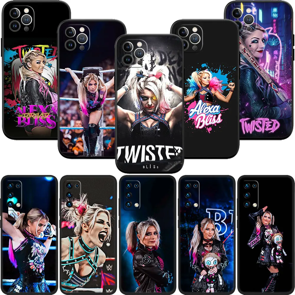 Étui de téléphone Alexa Bliss KH4 pour Samsung Galaxy A11 A12 A13 A15 A52S A53 A55 A56 A70 A71 A72 A73 F06 F16 F56 S10 Plus S10e